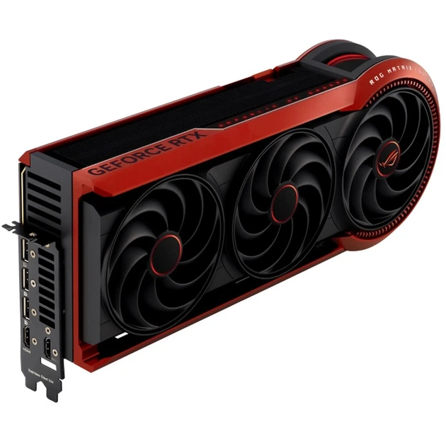 Відеокарта ASUS Nvidia GeForce RTX 5090 ROG MATRIX PLATINUM (ROG-MATRIX-RTX5090-P32G-30TH) - Фото 7 Відеокарта ASUS Nvidia GeForce RTX 5090 ROG MATRIX PLATINUM (ROG-MATRIX-RTX5090-P32G-30TH) - зображення 7