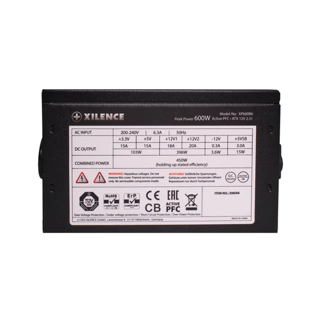 Блок живлення Xilence XP600R6 Performance C 600W - зображення 7