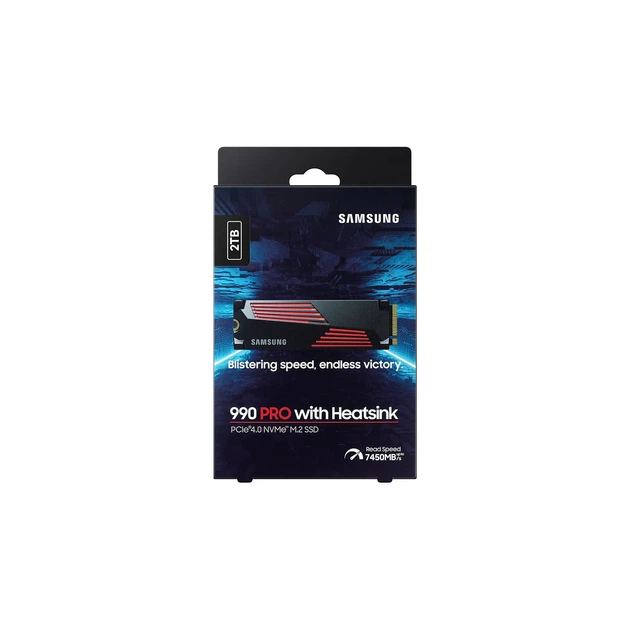 SSD диск Samsung 990 PRO with Heatsink 2TB M.2 (MZ-V9P2T0CW) - изображение 12