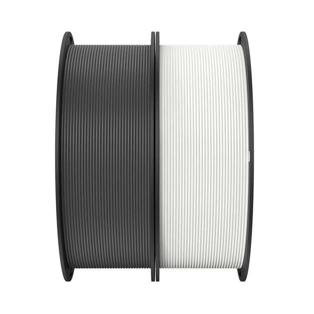 PLA Filament (пластик) для 3D принтера CREALITY 2x1кг, 1.75мм, черный и белый - Фото 4 PLA Filament (пластик) для 3D принтера CREALITY 2x1кг, 1.75мм, черный и белый - изображение 4