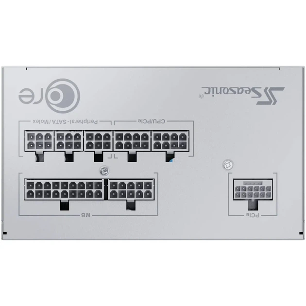 Блок живлення Seasonic 650W WHITE (CORE GX-650-ATX31-WHITE) - Фото 8 Блок живлення Seasonic 650W WHITE (CORE GX-650-ATX31-WHITE) - зображення 8