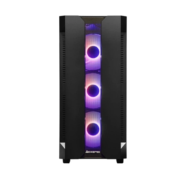 Корпус CHIEFTEC Gaming Hunter Tempered Glass Edition (GS-01B-OP) - зображення 3
