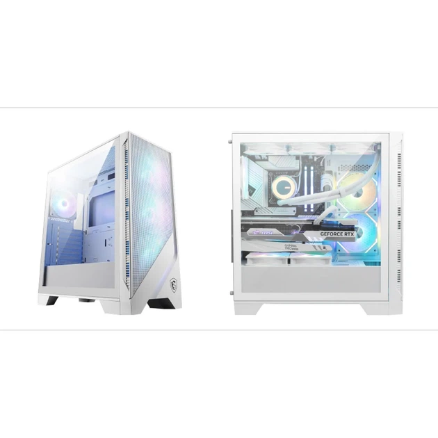 Корпус MSI MAG Forge 320R AirFlow White - Фото 4 Корпус MSI MAG Forge 320R AirFlow White - изображение 4