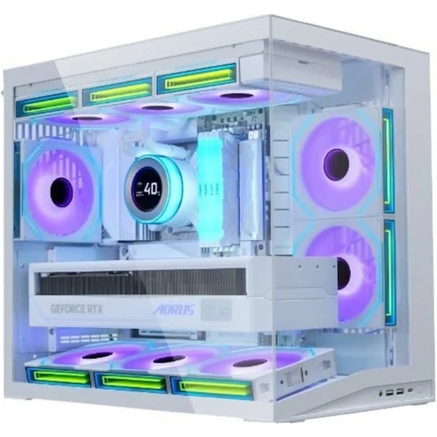 Корпус Lian Li O11 Dynamic Mini V2 White (G99.O11DMIV2W.00) - зображення 4