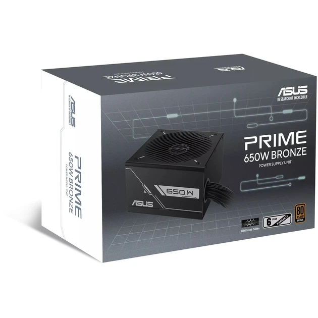 Блок живлення ASUS Prime 650W 80+ Bronze (90YE00Y1-B0NA00) - зображення 11