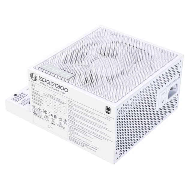 Блок питания Lian Li EDGE1300 80 PLUS Platinum White (G9P.EG1300.WE00.EU) - изображение 3
