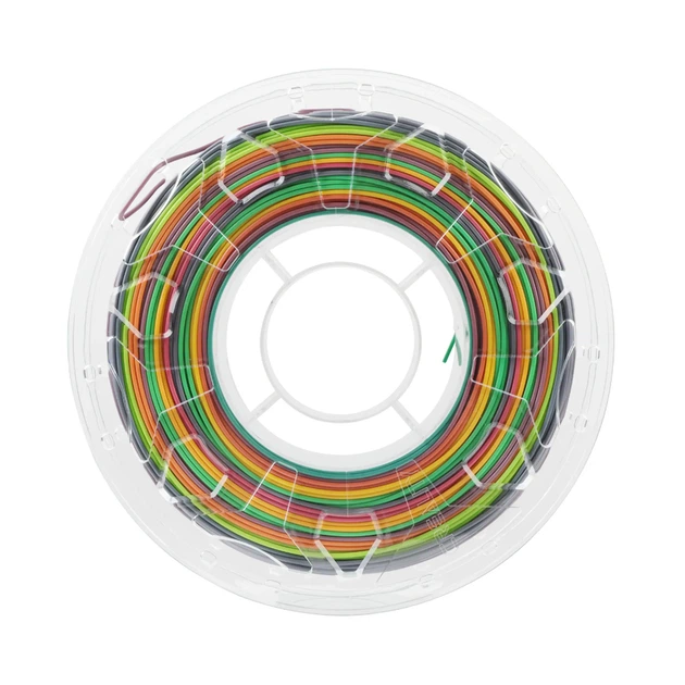 PLA Filament (пластик) для 3D принтера CREALITY 1кг, 1.75мм, радужный - Фото 2 PLA Filament (пластик) для 3D принтера CREALITY 1кг, 1.75мм, радужный - изображение 2
