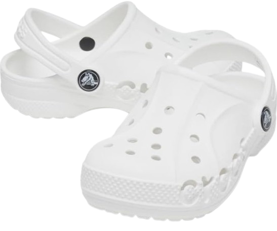 Жіночі крокси Crocs Baya 10126 M8/W10 40-41 26 см White Білі - зображення 3