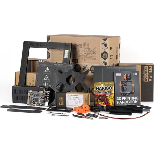 Принтер 3D Prusa MK4S Bundle KIT (FDM 1.75mm 250x210x220mm USB корпус чорний) DIY kit (PR-2313) - зображення 2