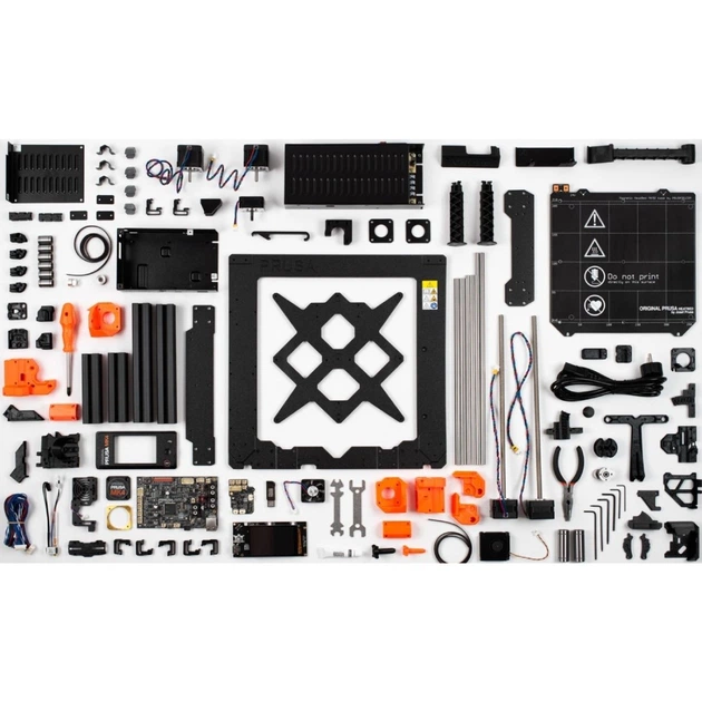 Принтер 3D Prusa MK4S Bundle KIT (FDM 1.75mm 250x210x220mm USB корпус чорний) DIY kit (PR-2313) - зображення 3