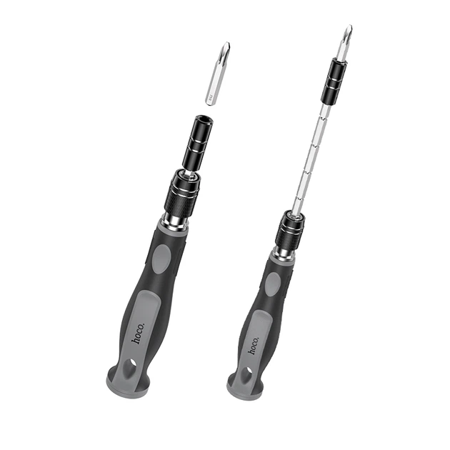 Набір викруток HOCO UT10 32-in-1 screwdriver set gray and black - Фото 5 Набір викруток HOCO UT10 32-in-1 screwdriver set gray and black - изображение 5