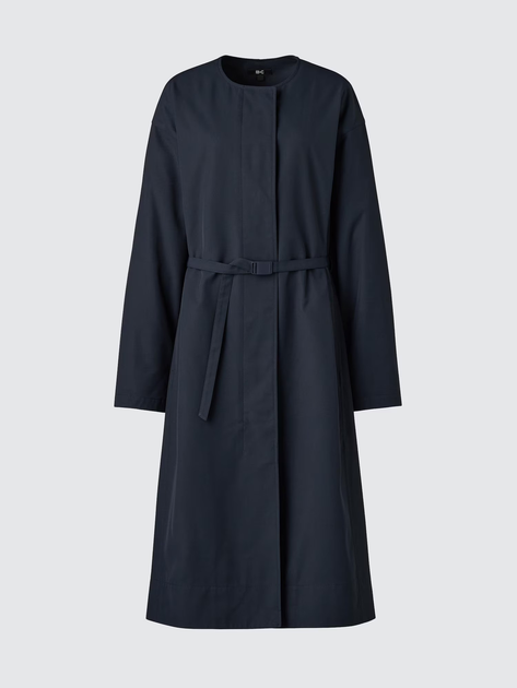 Тренч Uniqlo розмір М темно синій (69) (483761) - Фото 3 Тренч Uniqlo розмір М темно синій (69) (483761) - изображение 3