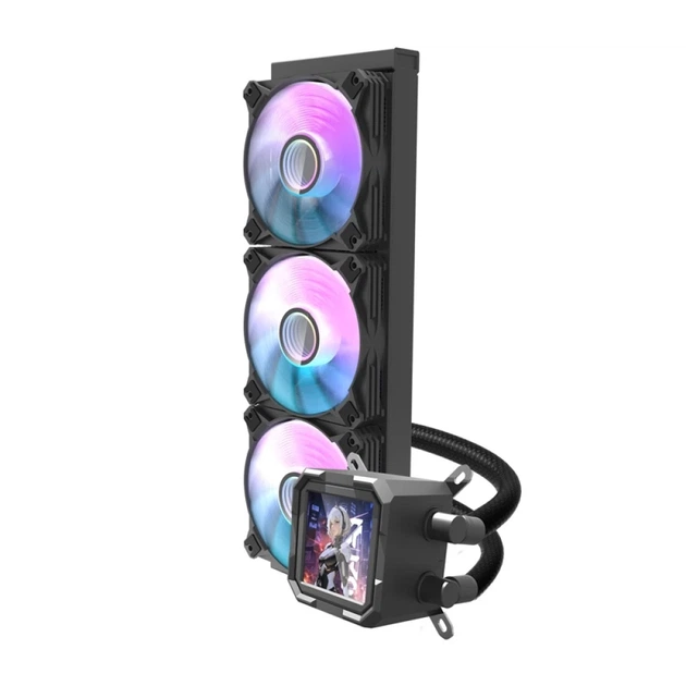 Охлаждение водяное CPU Darkflash DV360S 120mm черное (4711527000980) - изображение 2