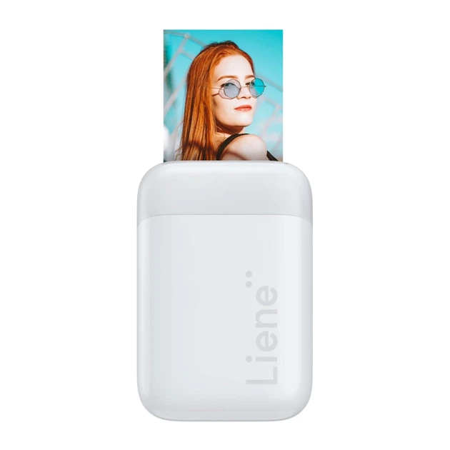 Портативный принтер для фото Liene Pearl 2x3" White (KW001-65016) - Фото 2 Портативный принтер для фото Liene Pearl 2x3" White (KW001-65016) - изображение 2