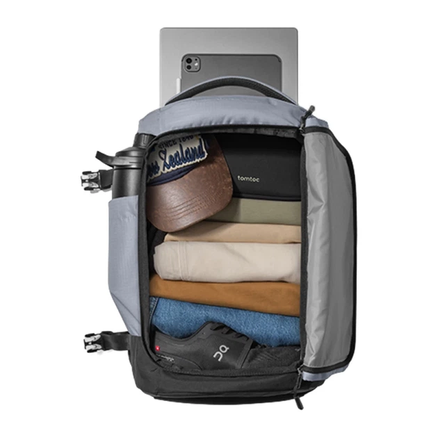 Рюкзак подорожний TOMTOC Navigator-T66 Liteway 28L 15.6" Gray (T66S1G2) - зображення 4