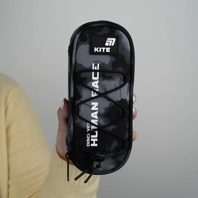 Пенал школьный Kite K26-599-22, 1 отделение, клапан с карманом на молнии, для мальчиков - изображение 6