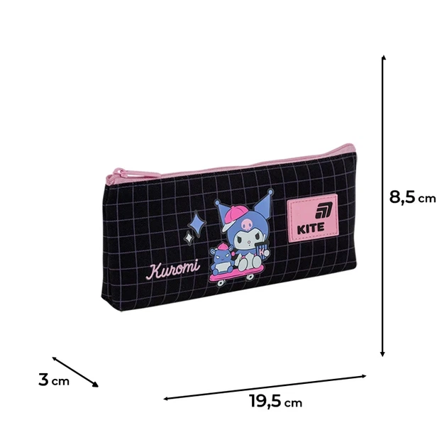 Пенал Kite Kuromi HK26-680-1, 1 відділення, для дівчинки - зображення 3
