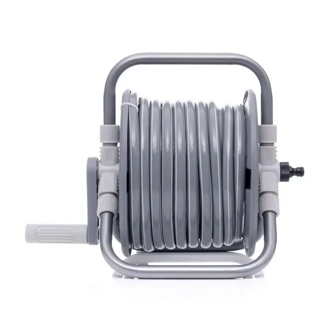 Катушка для садового шланга Kraft&Dele KD2079 20 м + 2 м 1/2" (KD2079) - Фото 3 Катушка для садового шланга Kraft&Dele KD2079 20 м + 2 м 1/2" (KD2079) - изображение 3