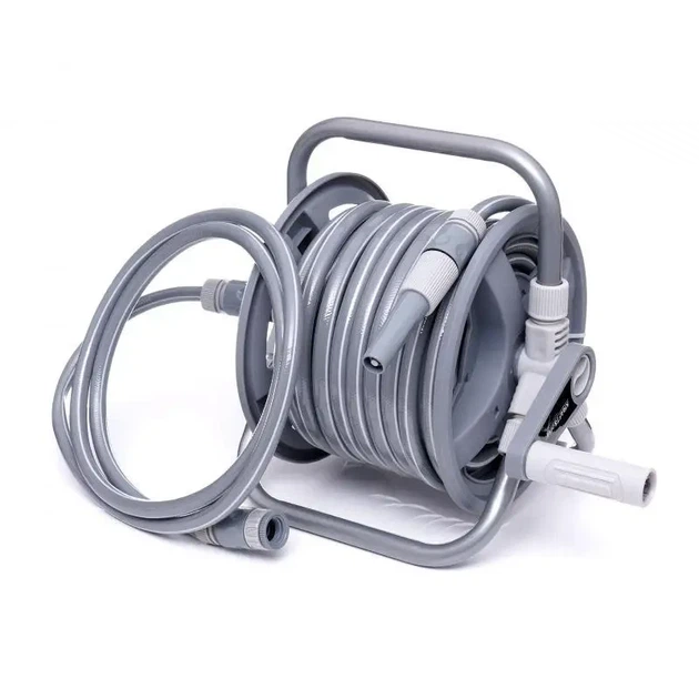 Катушка для садового шланга Kraft&Dele KD2079 20 м + 2 м 1/2" (KD2079) - Фото 7 Катушка для садового шланга Kraft&Dele KD2079 20 м + 2 м 1/2" (KD2079) - изображение 7