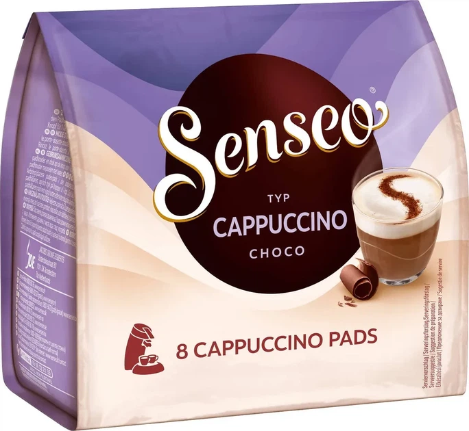 Кава в чалдах Senseo Cappuccino Choco 8 порцій Philips Senseo 62 мм - зображення 3