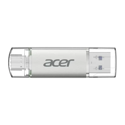 Флеш накопитель USB 32Gb Acer UT300, Silver, Type-C / USB 3.2 Gen 1 (BL.9BWWA.588) - Фото 2 Флеш накопитель USB 32Gb Acer UT300, Silver, Type-C / USB 3.2 Gen 1 (BL.9BWWA.588) - изображение 2