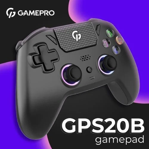 Геймпад GamePro GPS20B 2.4G/BT 5.1/USB (Switch/PC/PS/iOS/Android) RGB Black UA - изображение 4