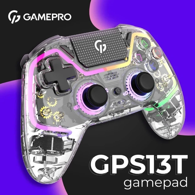 Геймпад GamePro GPS13T Transparent UA - Фото 4 Геймпад GamePro GPS13T Transparent UA - зображення 4