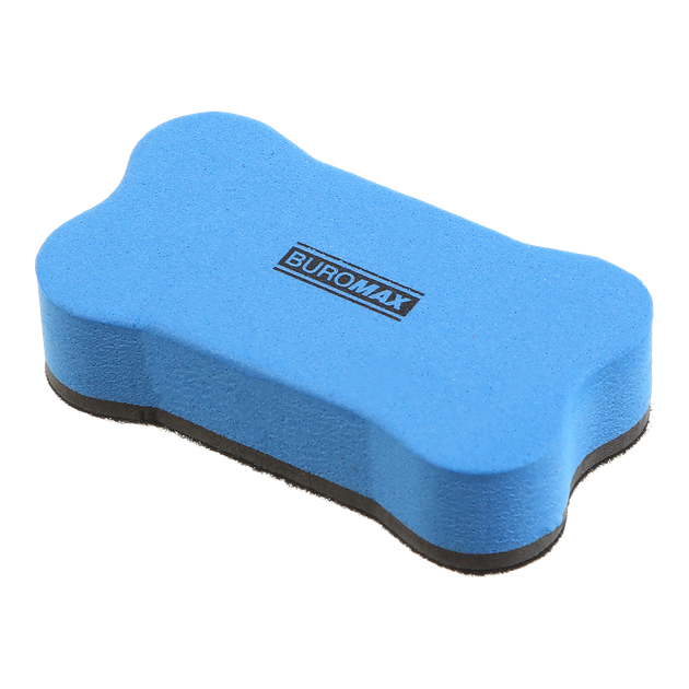 Губка для дошки Buromax прямокутна магнітна міні Синя (BM.0075) - Фото 1 Губка для дошки Buromax прямокутна магнітна міні Синя (BM.0075) - зображення 1