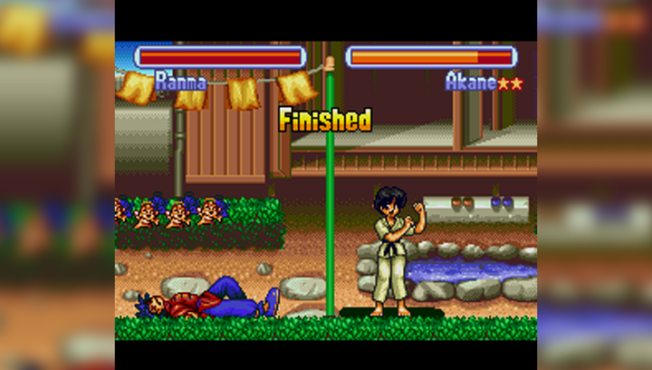 Игра RMC SNES Ranma 1/2: Hard Battle 90х Japan Английская Версия Без Мануала Б/У - изображение 4