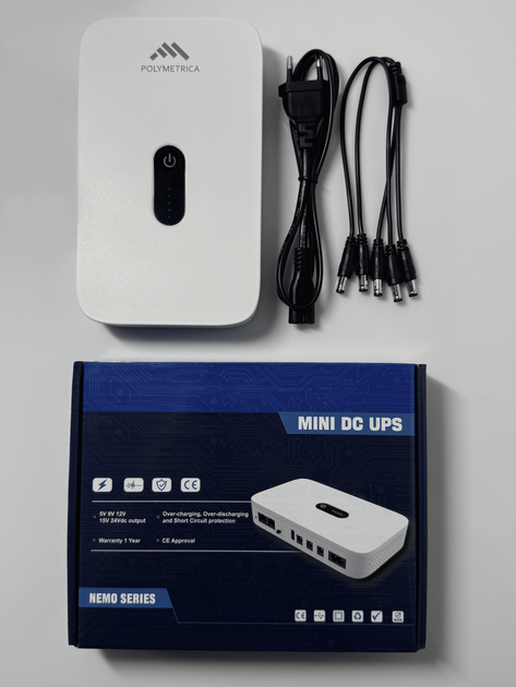 Источник бесперебойного питания Mini UPS DC1018P Plus 5 В–12 В - изображение 2