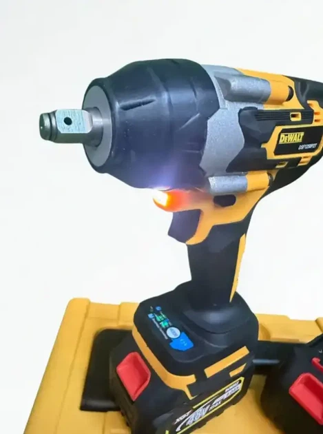 Гайковерт Dewalt DSF 1250P2T Аккумуляторный мощный гайковерт 1745 Нм Электрический гайковерт для шиномонтажа колес СТО (Гайковерт бесщеточный) - изображение 4