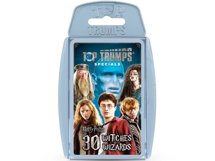 Настольная игра Harry Potter Top Trumps 30 Greatest Witches and Wizards EN, Winning Moves, WM01200-EN1-6 - Фото 1 Настольная игра Harry Potter Top Trumps 30 Greatest Witches and Wizards EN, Winning Moves, WM01200-EN1-6 - изображение 1