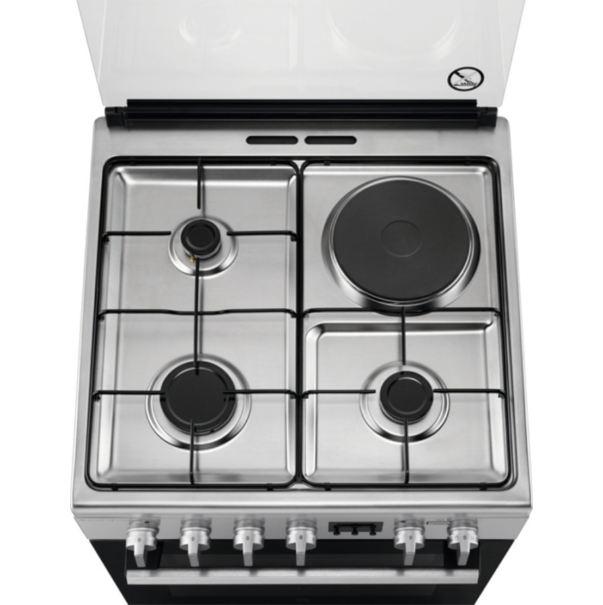 Плита комбінована ELECTROLUX LKM660222X - Фото 2 Плита комбінована ELECTROLUX LKM660222X - изображение 2