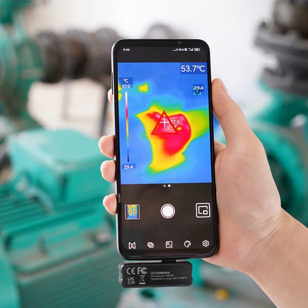 Модуль тепловізійної камери UNI-T UTi120Mobile (LEC-MIE0473) - зображення 4
