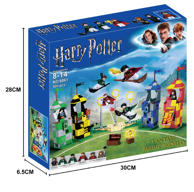 Детский конструктор Гарри Поттер Квиддич, конструктор лего Harry Potter 6061 - Фото 3 Детский конструктор Гарри Поттер Квиддич, конструктор лего Harry Potter 6061 - изображение 3