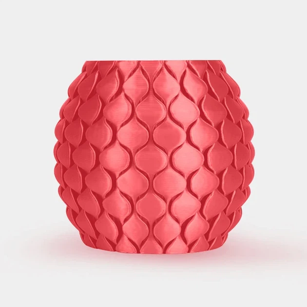Філамент SUNLU PLA+ Silk Red 1.75 мм 1 кг, шовковий червоний пластик для 3D-принтера - зображення 5