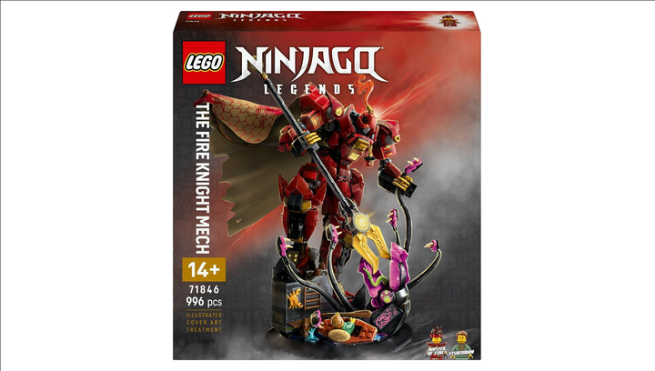 Конструктор Lego Без Фигурок Робот Огненного Рыцаря Ninjago 71846 - изображение 2