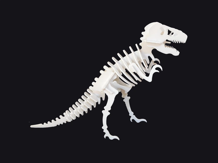 Конструктор Динозавр Тираннозавр T-Rex Dinosaur Kit Card DinoCards 20 См 3Д Печать - Фото 2 Конструктор Динозавр Тираннозавр T-Rex Dinosaur Kit Card DinoCards 20 См 3Д Печать - изображение 2