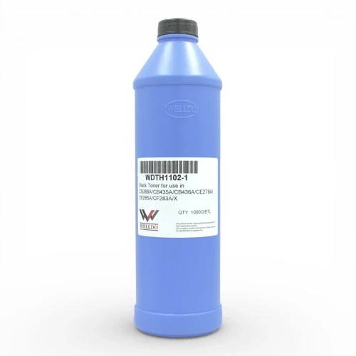 Тонер HP LJ P1102/P1606, Canon LBP-6020/6030/MF3010/MF4410, 1 кг, Welldo (WDTH1102-1) - изображение 2