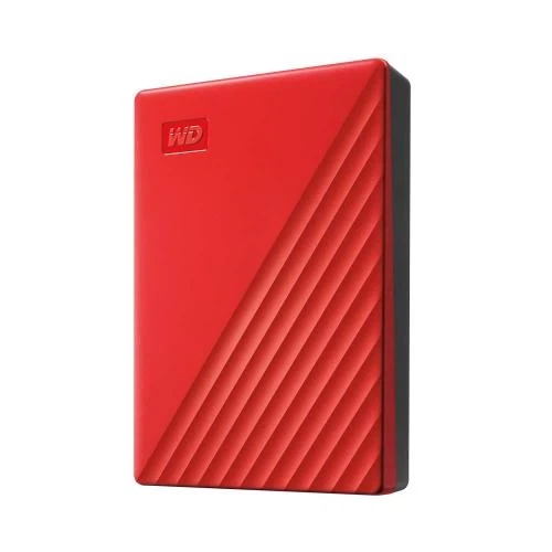 Внешний жесткий диск 4Tb Western Digital My Passport, Red (WDBPKJ0040BRD-WESN) - изображение 2