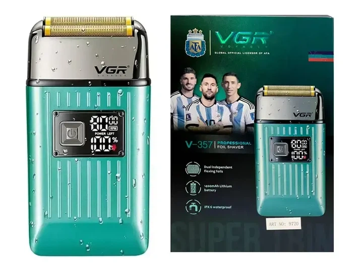 Мужская электробритва VGR V-357 бритва роторная для сухого бритья - изображение 2