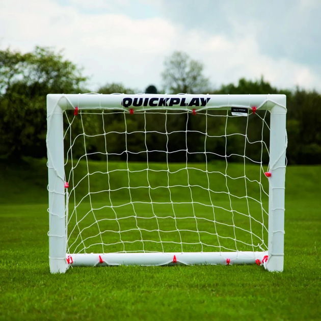 Ворота футбольні QUICKPLAY Q-FOLD MINI 90 x 60 см, білі - Фото 1 Ворота футбольні QUICKPLAY Q-FOLD MINI 90 x 60 см, білі - изображение 1