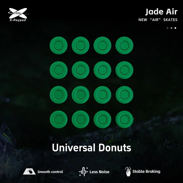 Глайди для мышки X-Raypad Jade Air Universal Donuts - изображение 3