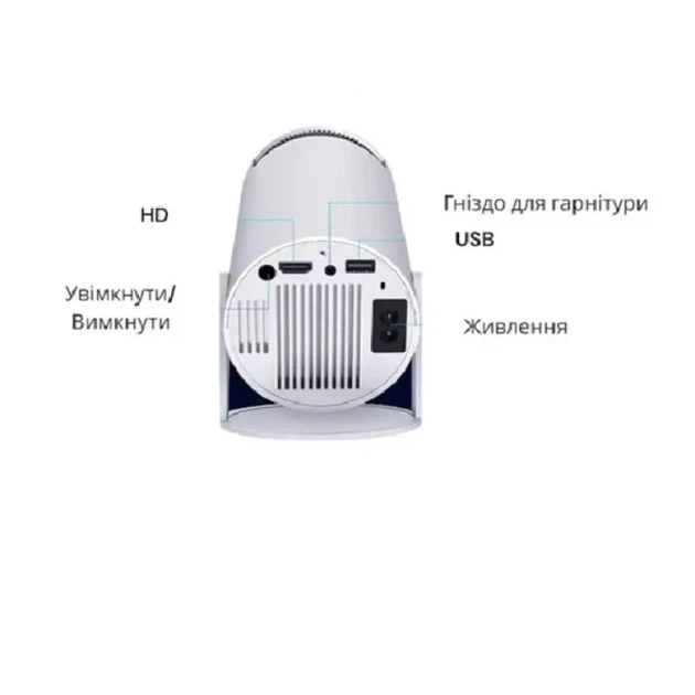 Смарт проектор VL-0029 с WiFi на Android 11 - изображение 2