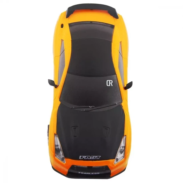 Машинка для дрифта на радиоуправлении Nissan GT-R - желтый - Фото 4 Машинка для дрифта на радиоуправлении Nissan GT-R - желтый - изображение 4