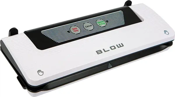 Вакуумный упаковщик BLOW VS-01 110 Вт для вакуумной упаковки и запайки сухих и влажных продуктов белый - Фото 5 Вакуумный упаковщик BLOW VS-01 110 Вт для вакуумной упаковки и запайки сухих и влажных продуктов белый - изображение 5