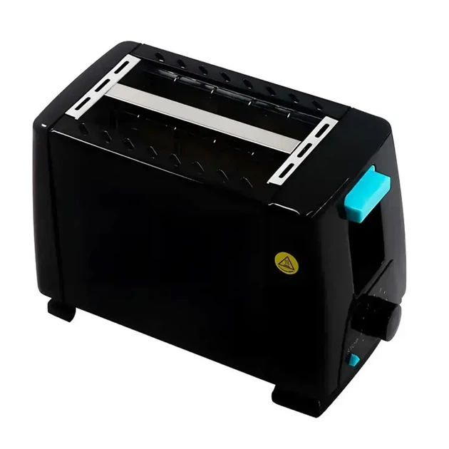 Тостер BITEK BT-263 1000 Вт на 2 тоста с 6 режимами обжаривания, кнопкой STOP и поддоном для крошек, черный - Фото 3 Тостер BITEK BT-263 1000 Вт на 2 тоста с 6 режимами обжаривания, кнопкой STOP и поддоном для крошек, черный - изображение 3