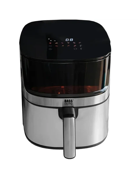 Мультипіч-аерофритюрниця Bass Polska BH 10888 6,5 л 2000 Вт із верхнім оглядовим вікном (BH 10888) - зображення 2