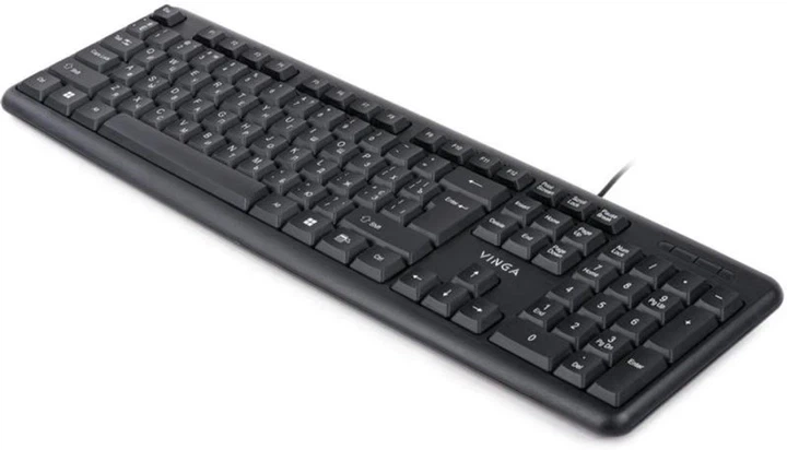 Клавіатура Vinga KB110BK - зображення 3