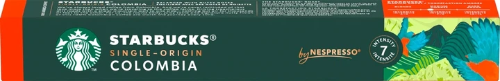 Кофе Starbucks капсулы Nespresso 10 шт. Starbucks Colombia by Nespresso Kaffeekapseln fruchtig nussig 57g, 10 Kapseln - изображение 2